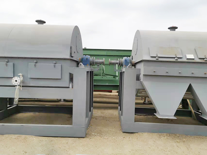 轉(zhuǎn)鼓切片機現(xiàn)場